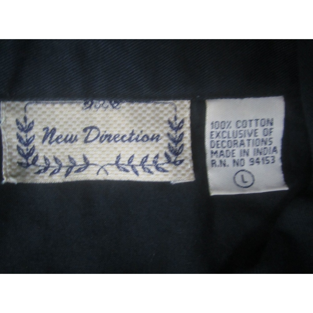 New Direction Jacket Womens Large Patchwork Safar… - image 4